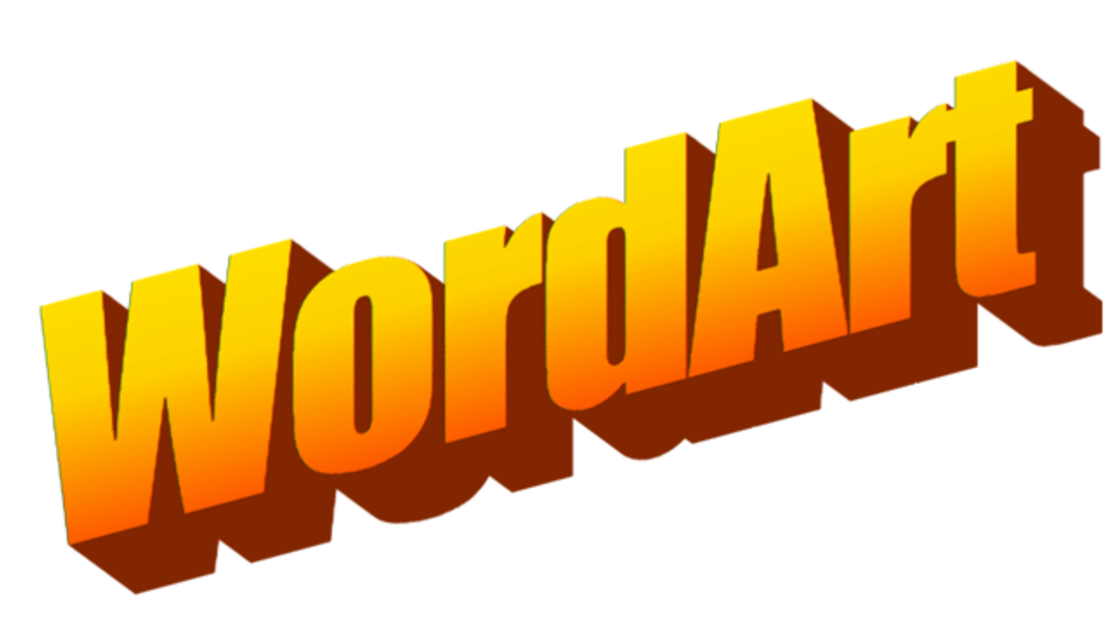 3D Text PNG Picture