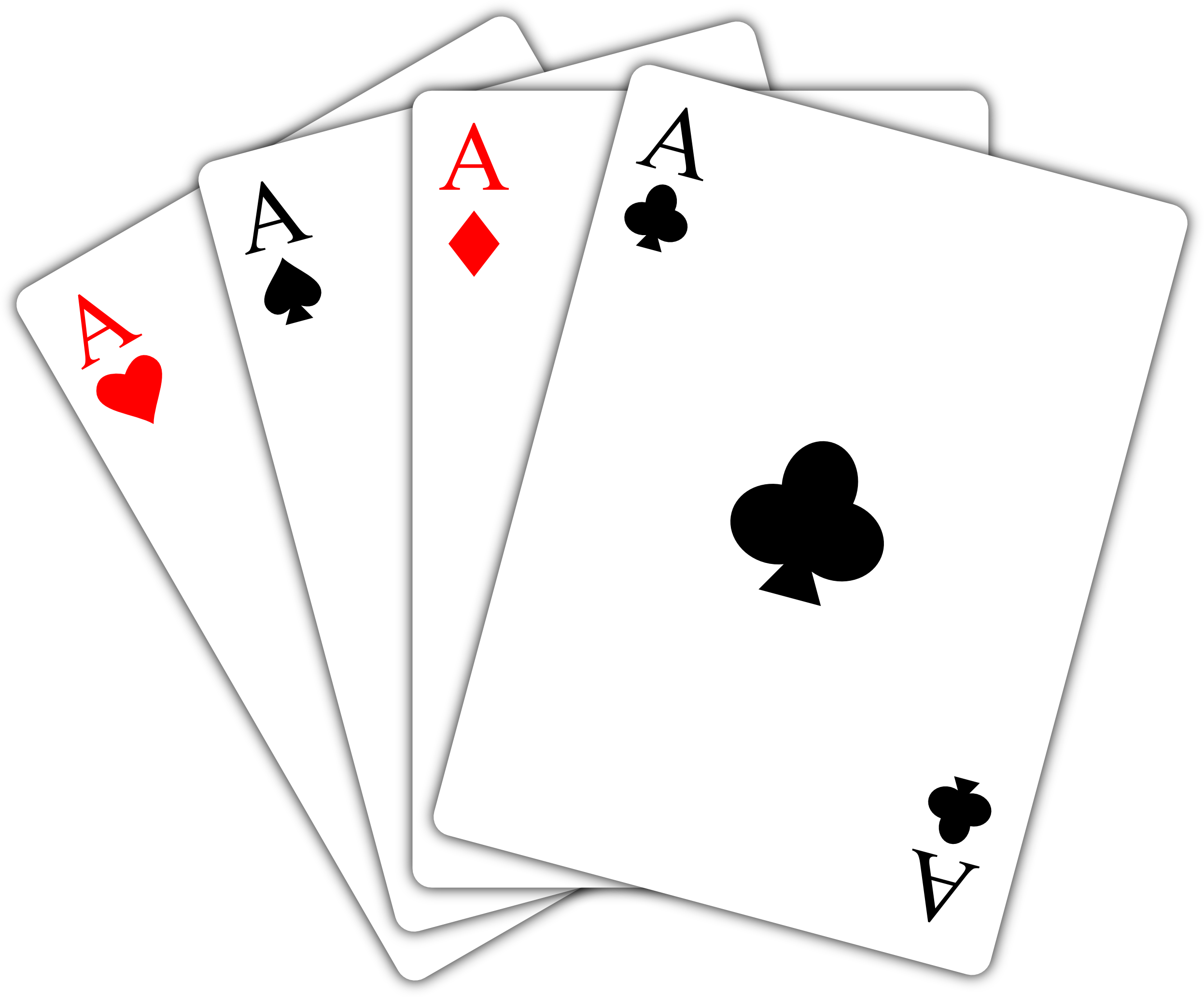 Ace jogando cartão PNG clipart