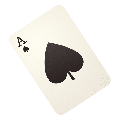 Ace jogando cartão PNG hd