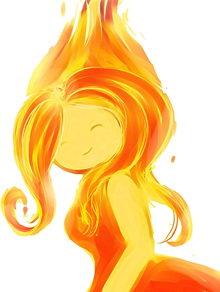 Aventure Time Flame Princesse PNG HD