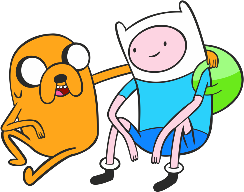 Adventure Time Jake And Finn PNG Clipart