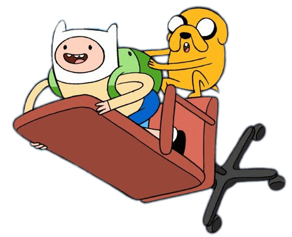 Adventure Time Jake And Finn PNG Transparent Image