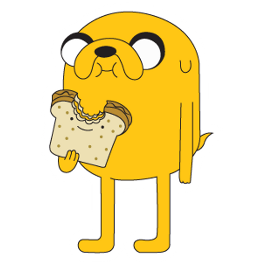 Adventure Time Jake PNG transparent