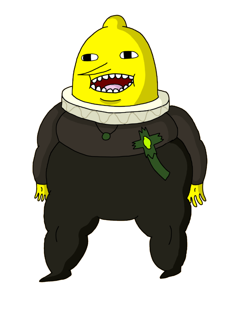 Adventure Time Lemongrab PNG Free Download