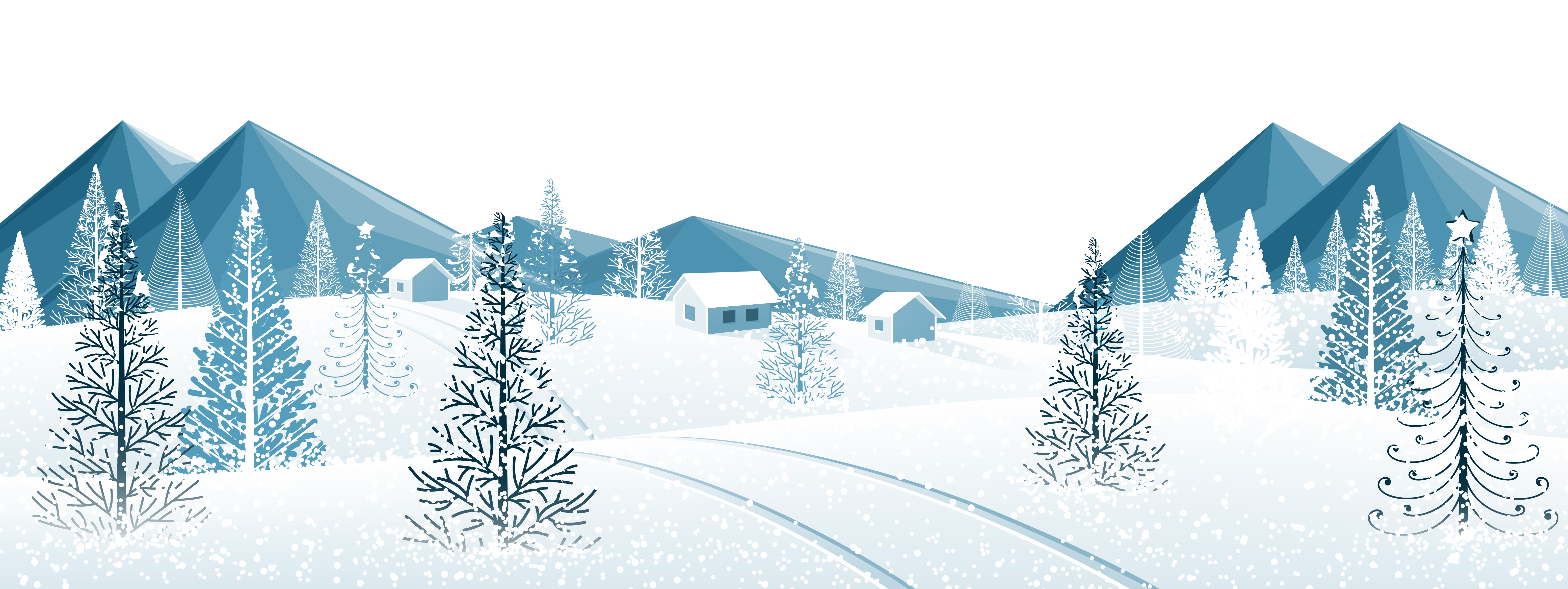 Aesthetic Christmas Transparent Background