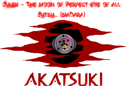 AKATSUKI WORD PNG File