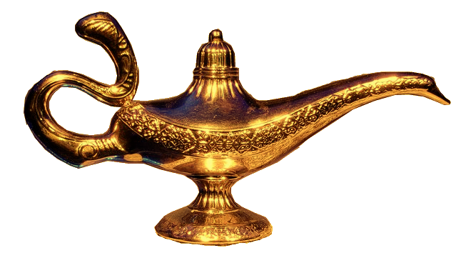 Fond de lampe Aladdin PNG