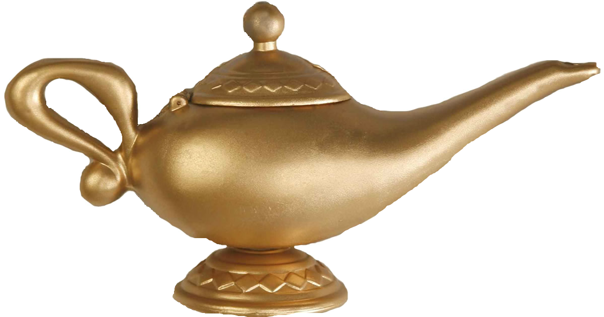Aladdin lampe transparent PNG