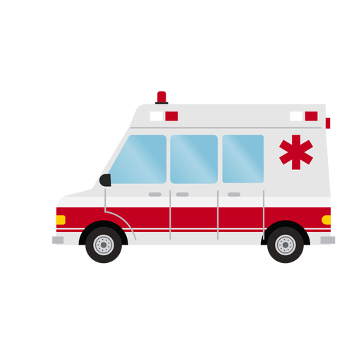 Imagen de fondo PNG de la ambulancia