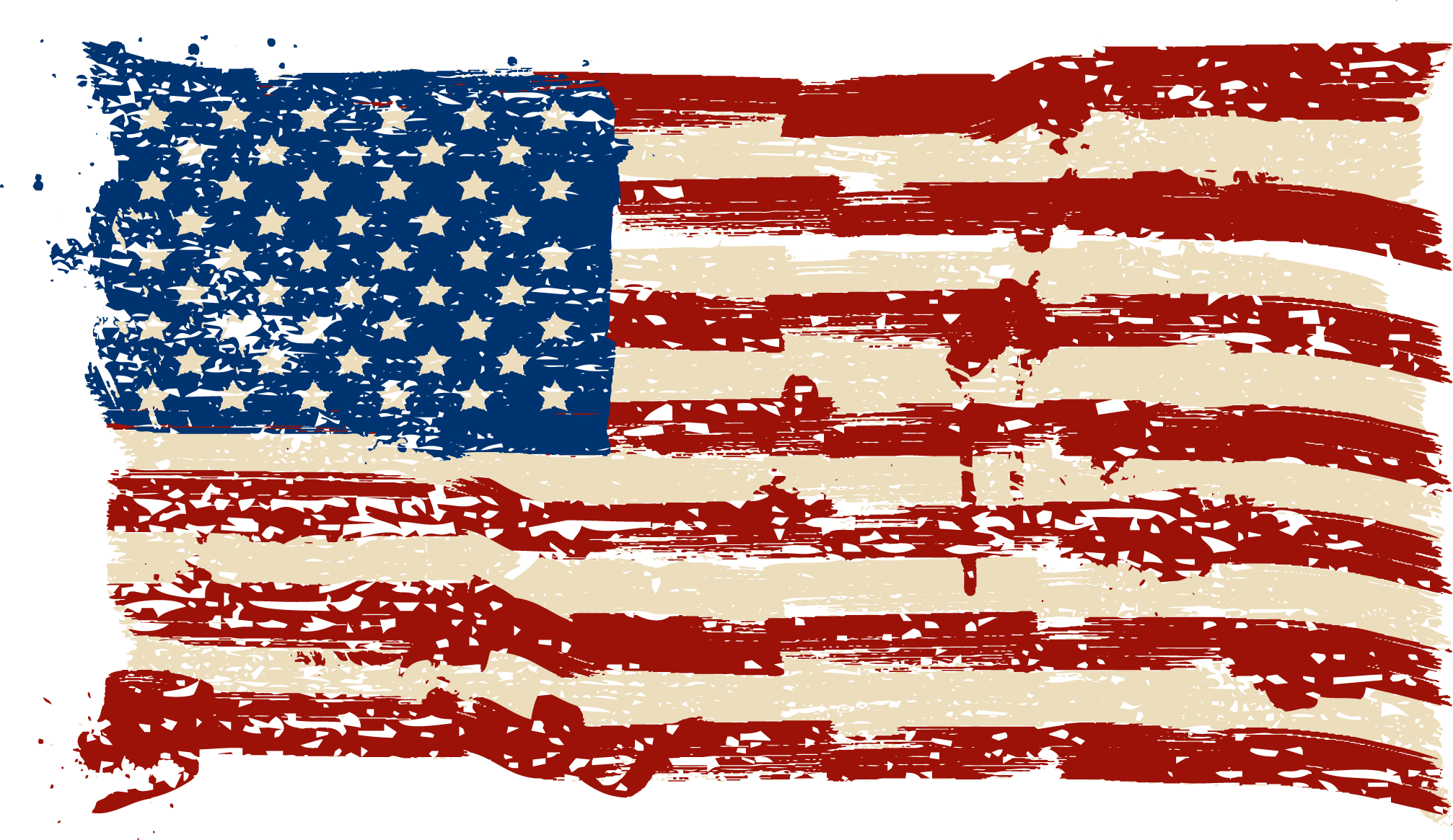 American Flag Logo PNG Clipart