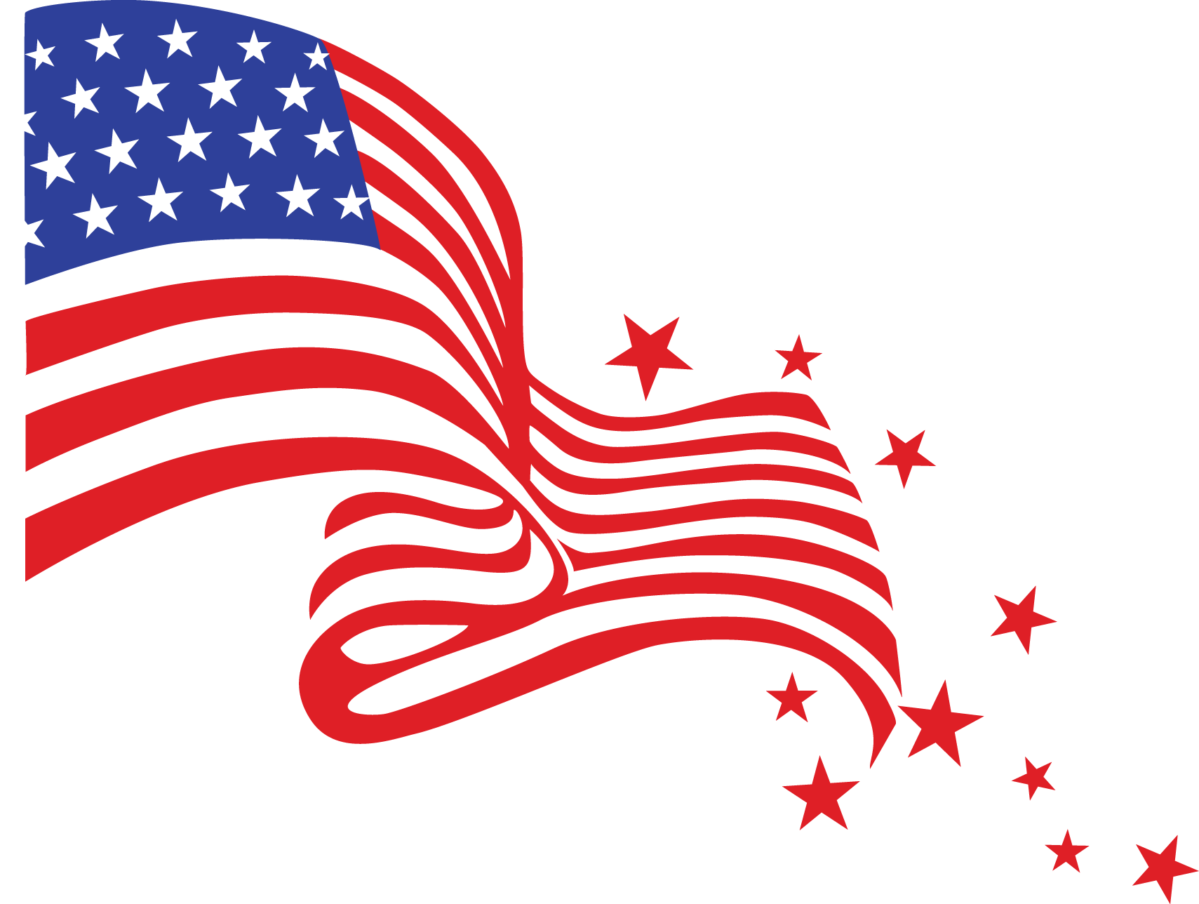 American Flag Logo PNG Photos