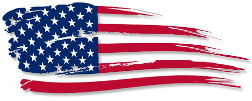 American Flag Logo Transparent PNG