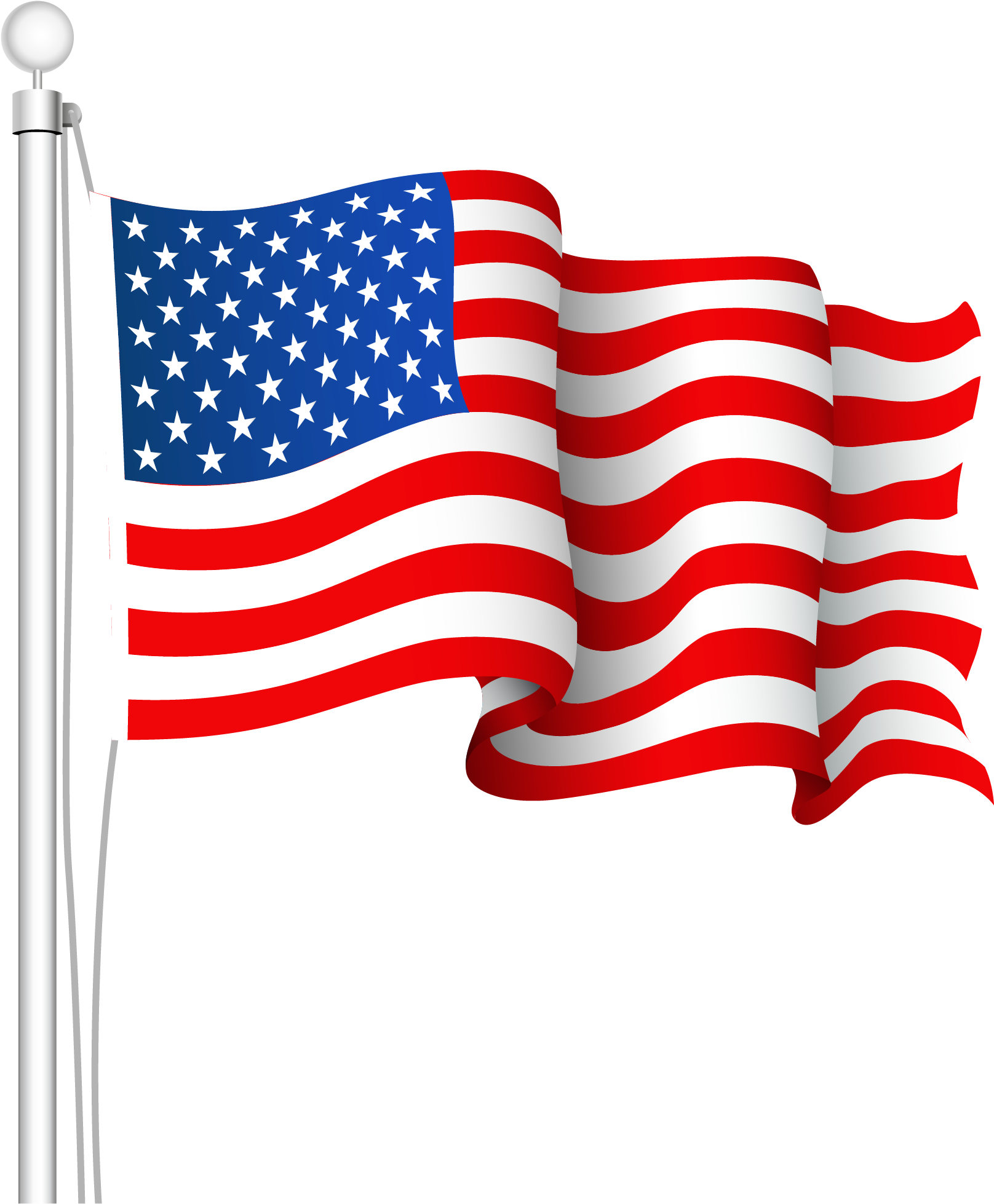 American Flag PNG Photos