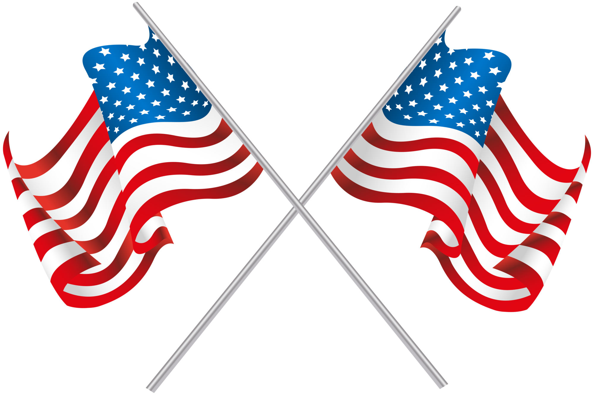 American Flag PNG Transparent Image