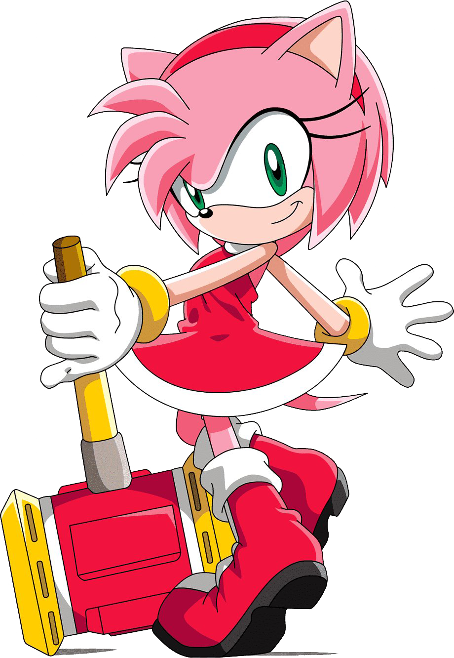 Amy Rose Background PNG