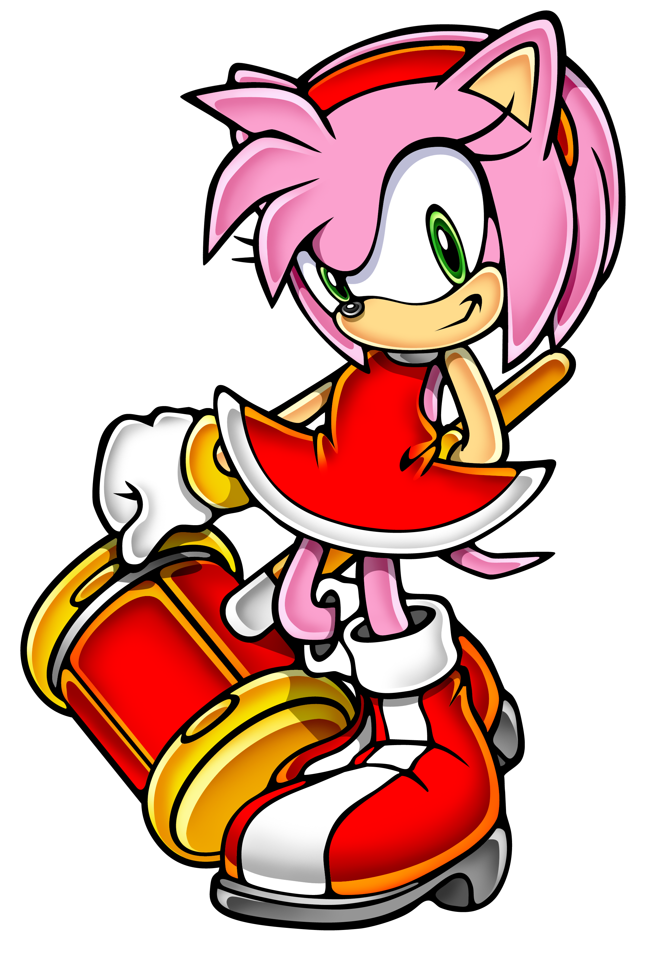 Amy Rose PNG Transparent Picture