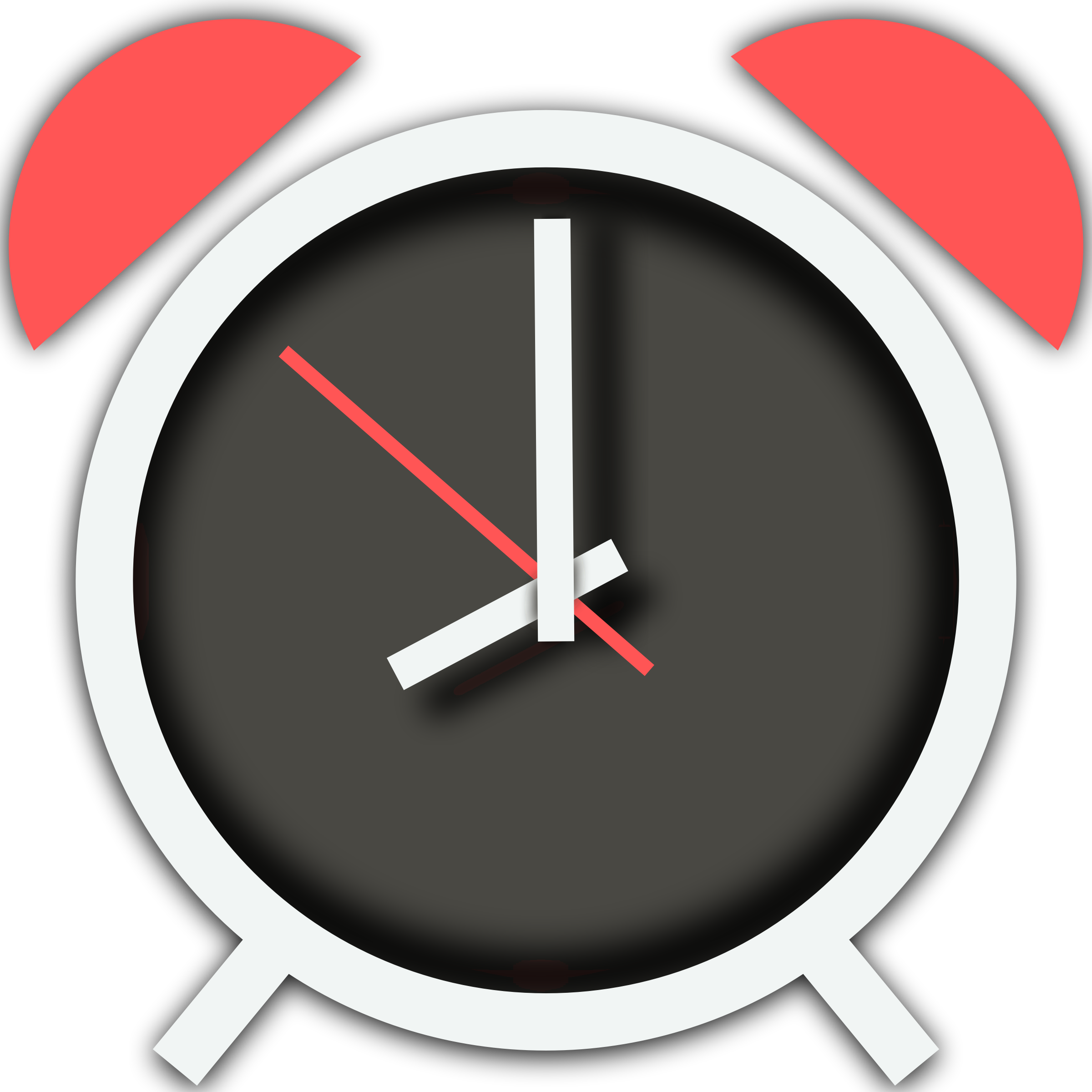 Analog Alarm Clock PNG Photo