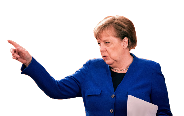 Angela Merkel PNG Background Image