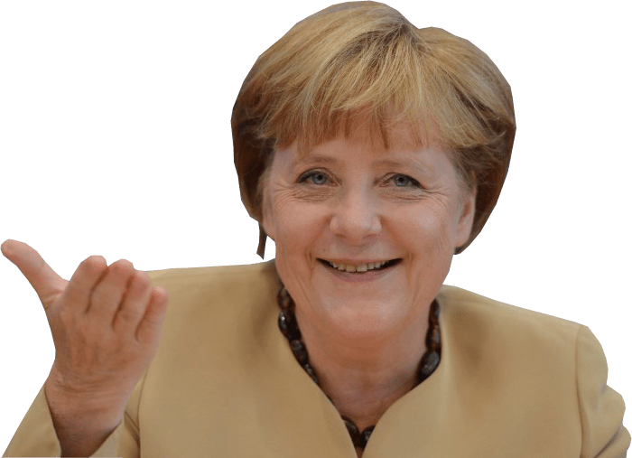 Angela Merkel Transparente Fundo