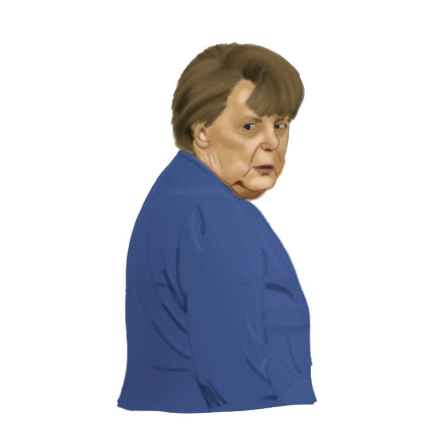 Angela Merkel Transparan PNG