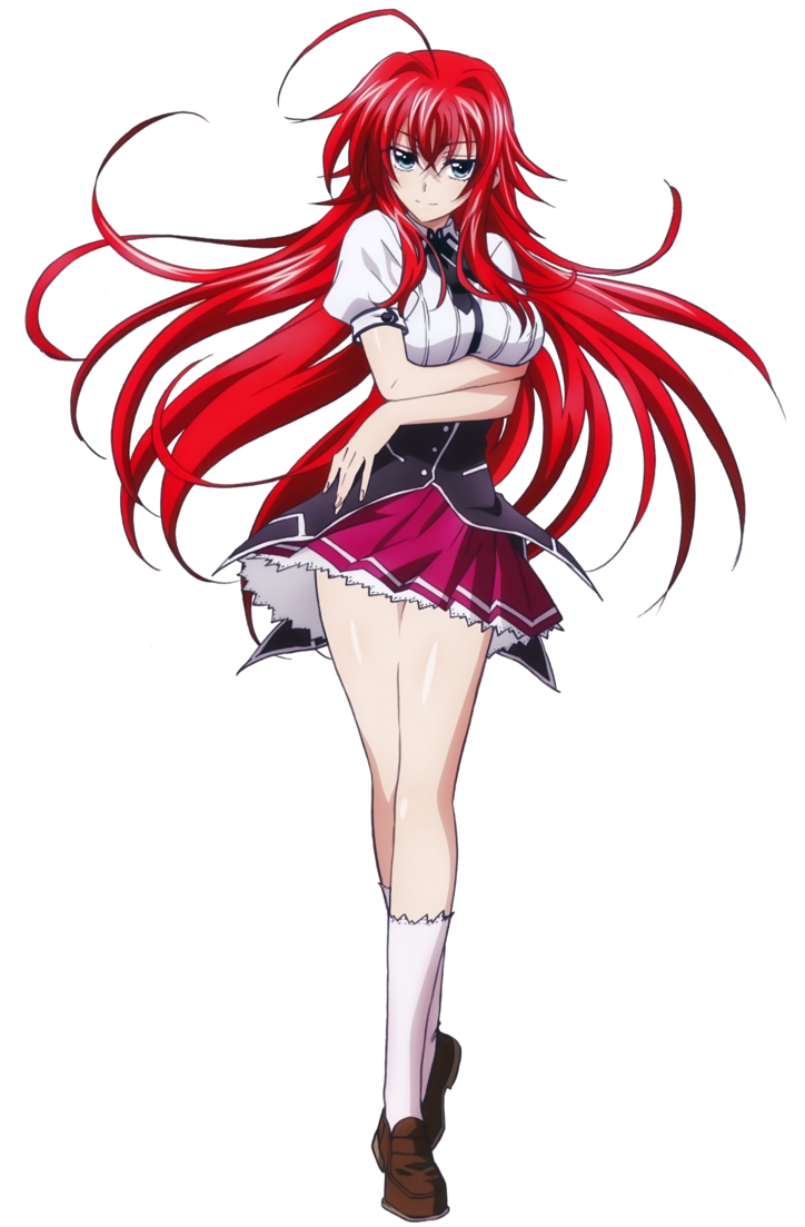 Angry Rias Gremory PNG Free Download