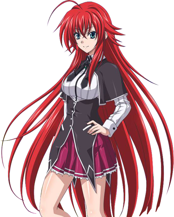 Angry Rias Gremory PNG Image