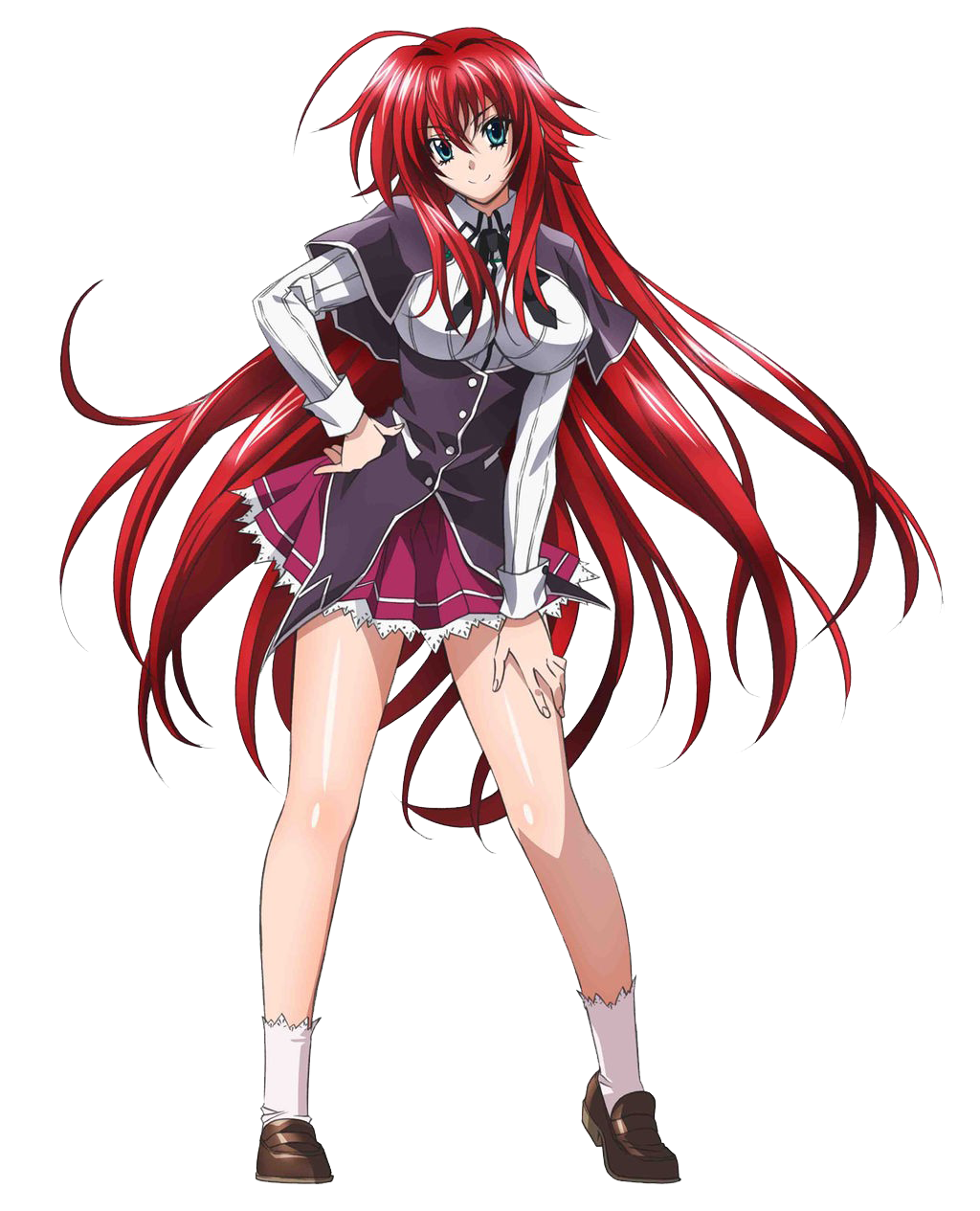 Angry Rias Gremory PNG Picture