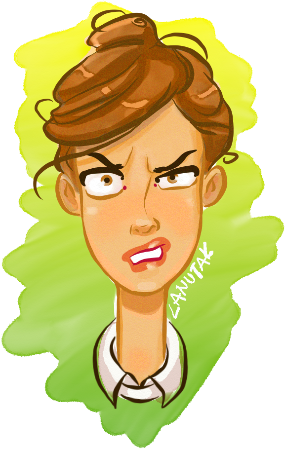 Angry Woman Transparent Background