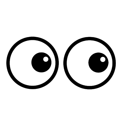 Animated Cartoon Eyes PNG Transparent Image | PNG Mart