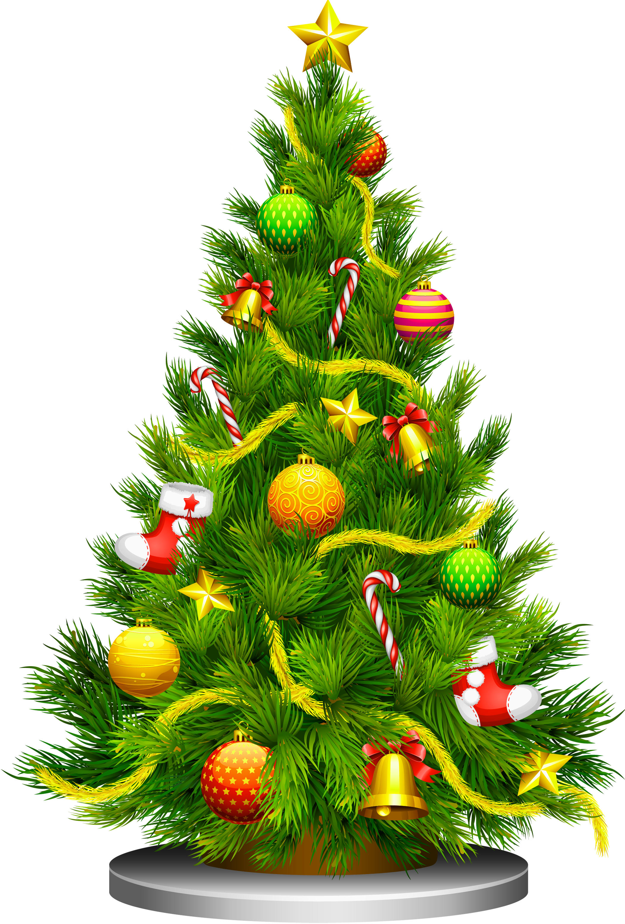 Animated Christmas Tree PNG Pic | PNG Mart