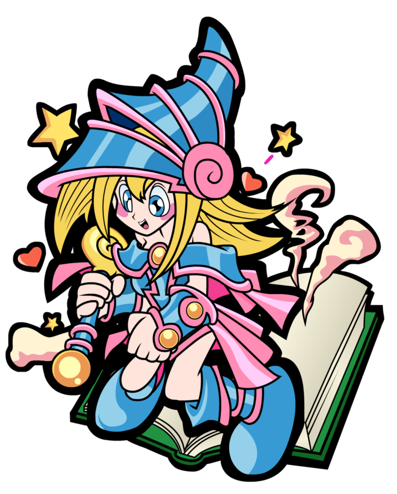 Anime Dark Magician PNG Transparent Picture