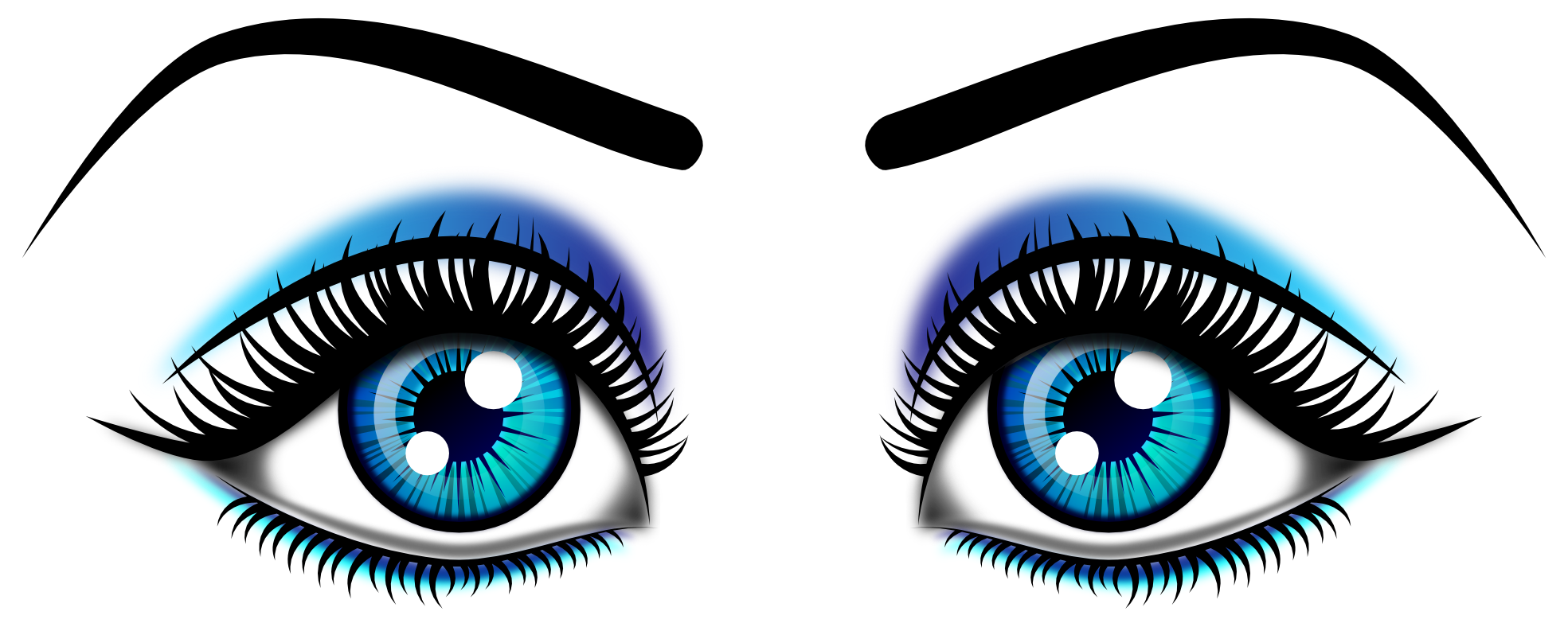 Anime yeux PNG Image
