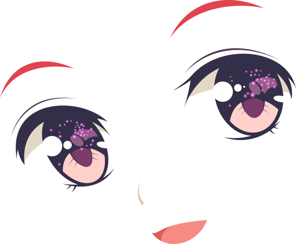 Anime Girl Blush PNG Transparent Image