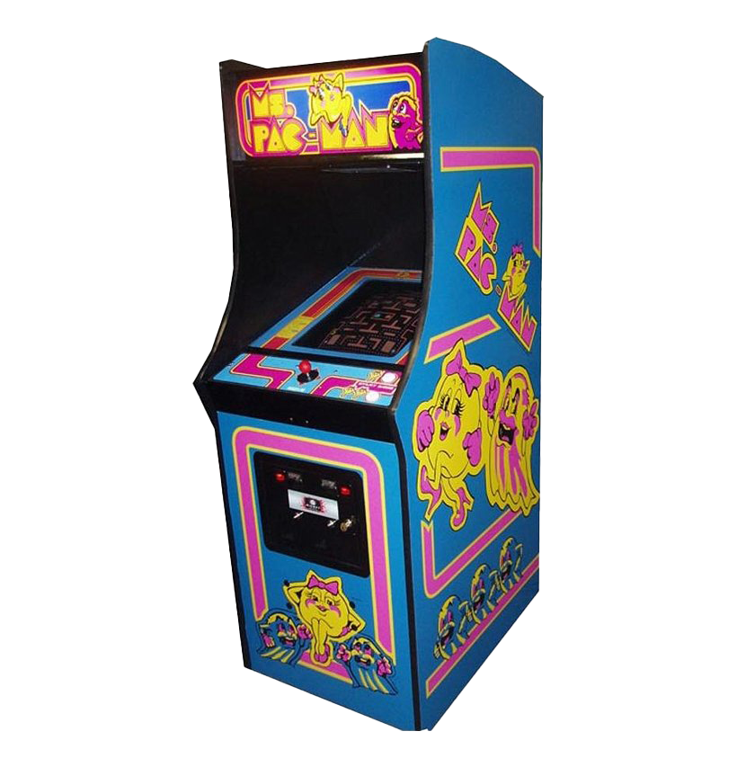 Arcade Game Machine PNG File