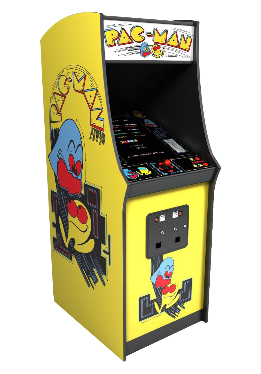 Arcade-Spielmaschine PNG-transparentes Bild
