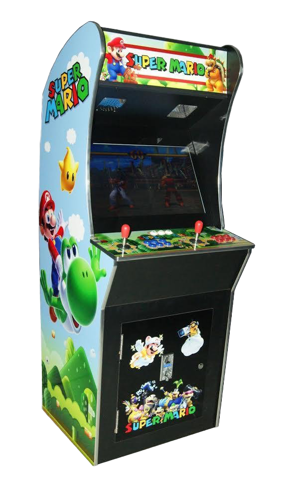 Máquina de arcade transparente imagens PNG