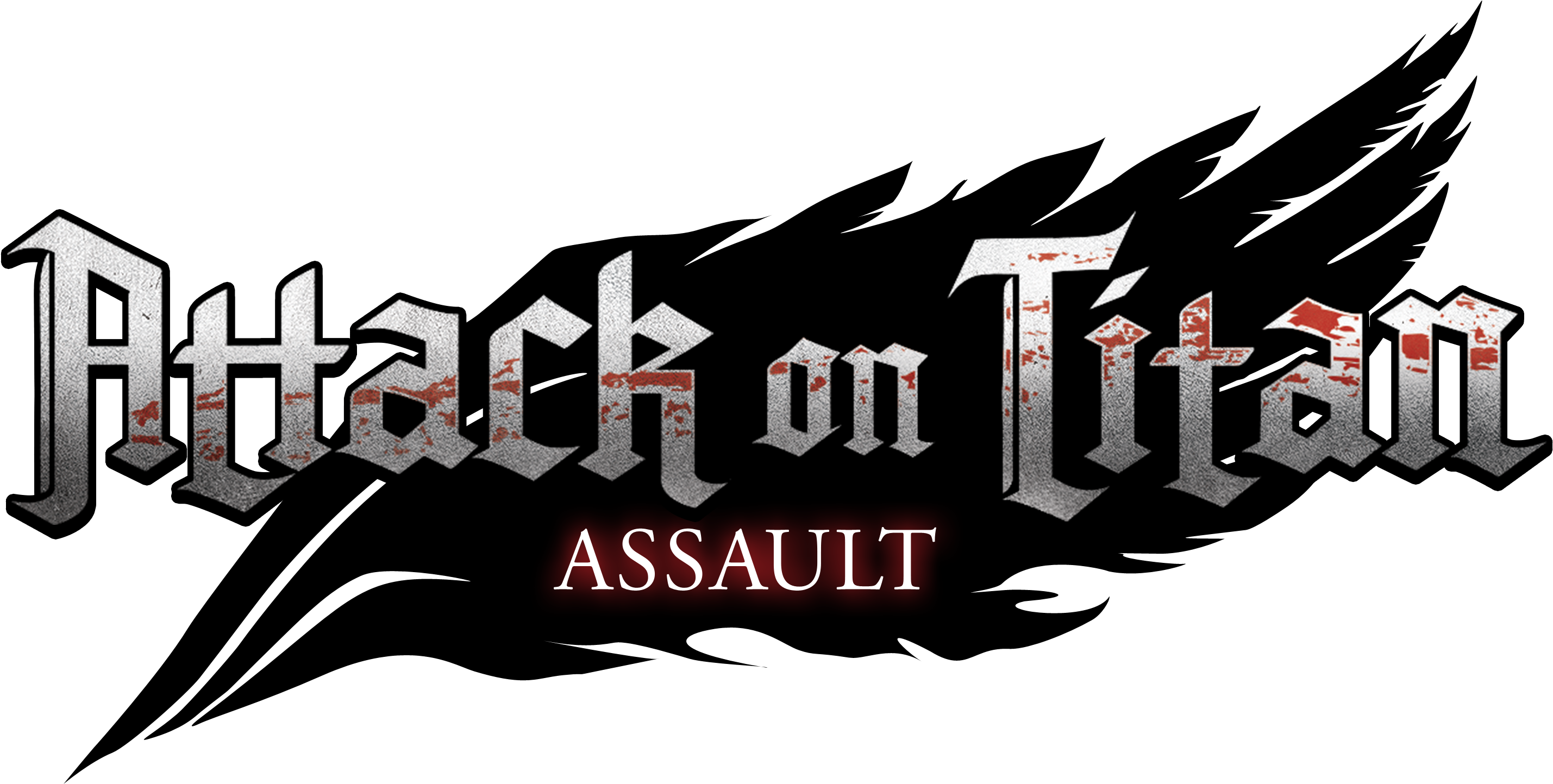 Attack On Titan Word Logo PNG File