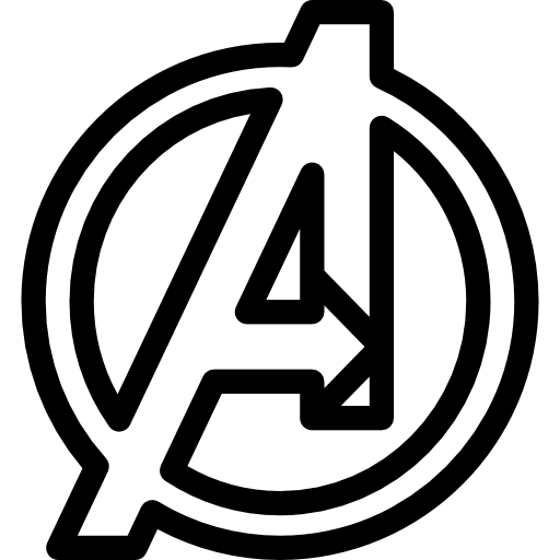 Avengers een brief logo PNG Clipart