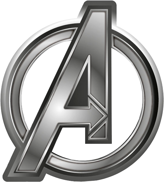 Avengers A Letter Logo PNG Image