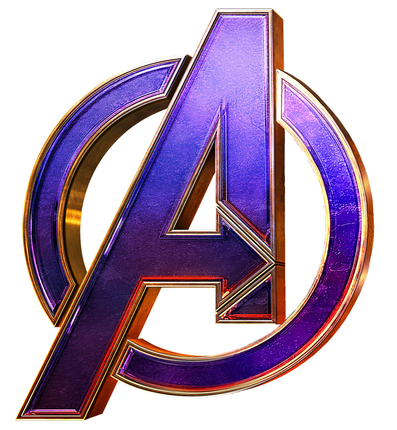 Avengers een brief logo Transparant PNG