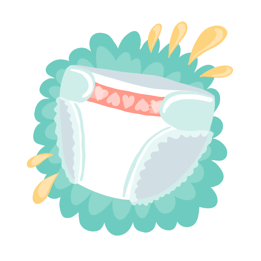 Baby Diaper PNG Clipart