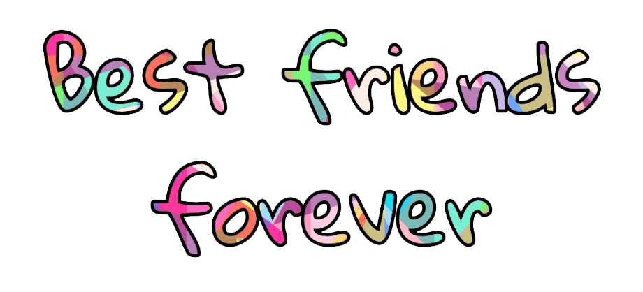 Best Friends Forever PNG Photos