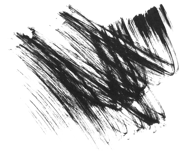 Arquivo de PNG de textura de escova preta