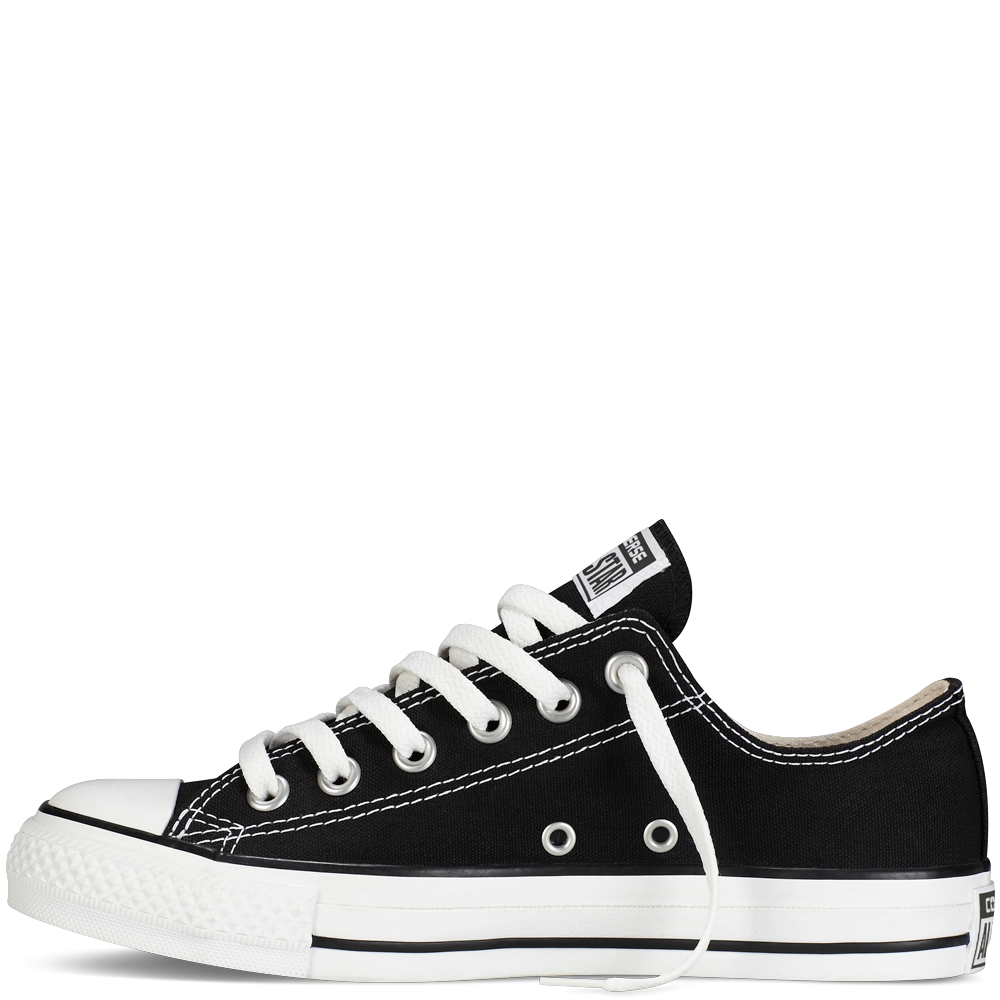 Siyah converse ayakkabı PNG HD