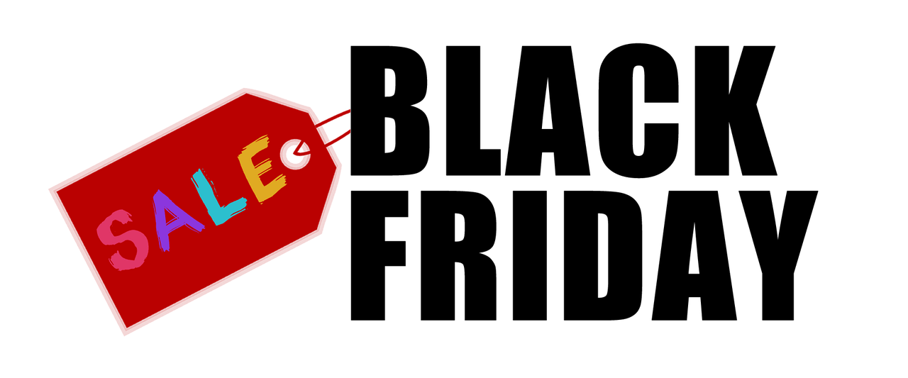 Black Friday Text PNG HD