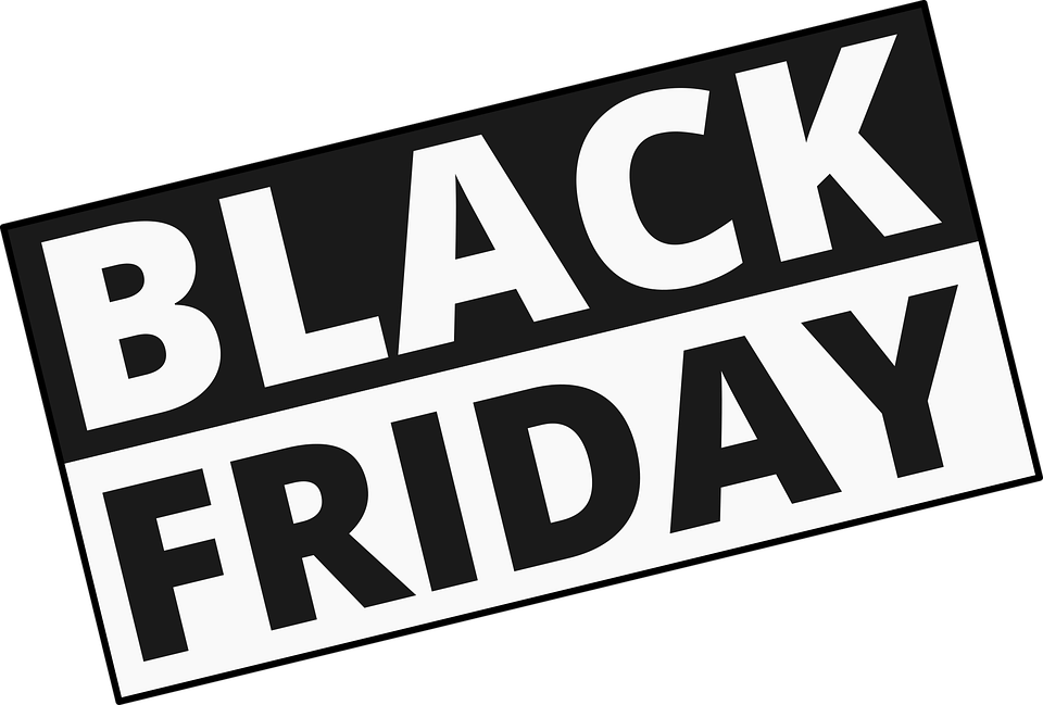 Black Friday Text PNG Photo