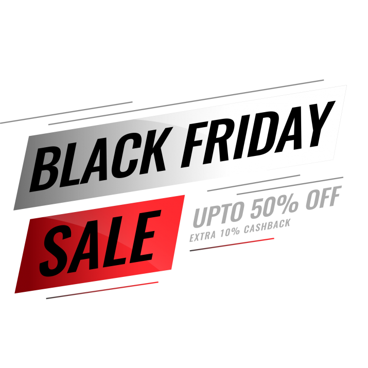 Black Friday Text PNG Picture