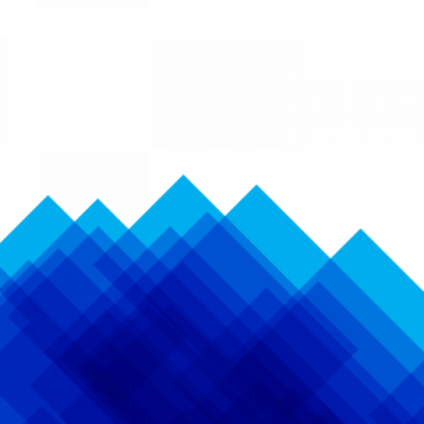 Azul abstrato PNG transparente