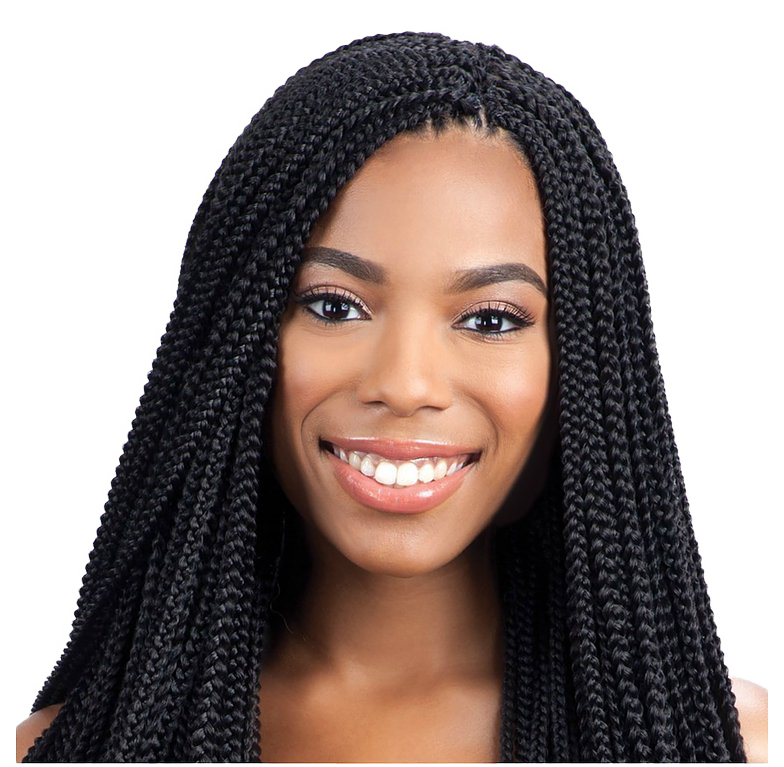 Braids Hairstyle PNG Transparent Image