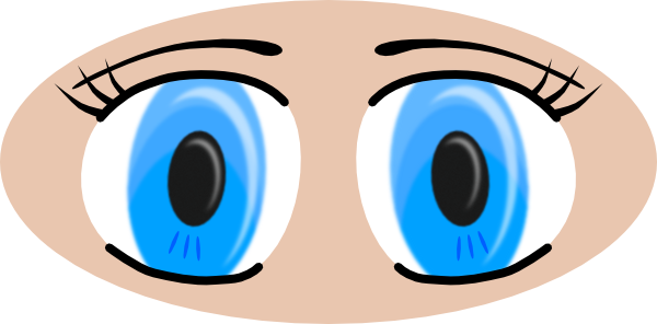 Ojos de dibujos animados PNG HD